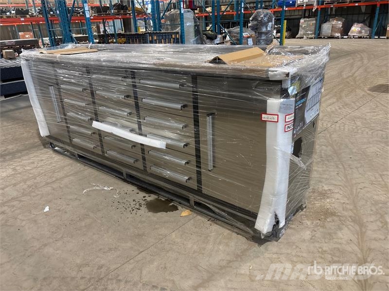 Steelman 10 ft 30-Drawer Stainless Workbench (Unus Outros componentes