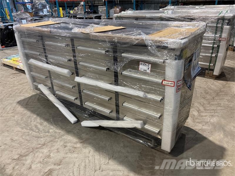 Steelman 7 ft 20-Drawer Workbench (Unused) Andre komponenter