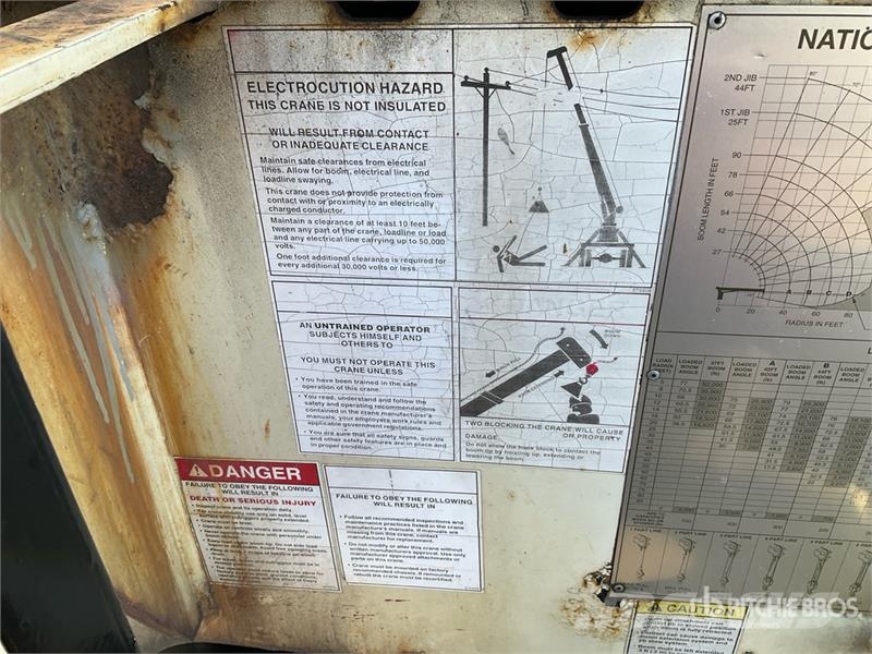 Sterling 900A 52000 lb Straight Boom on Sterling LT9500 6x4 Automobiliniai kranai