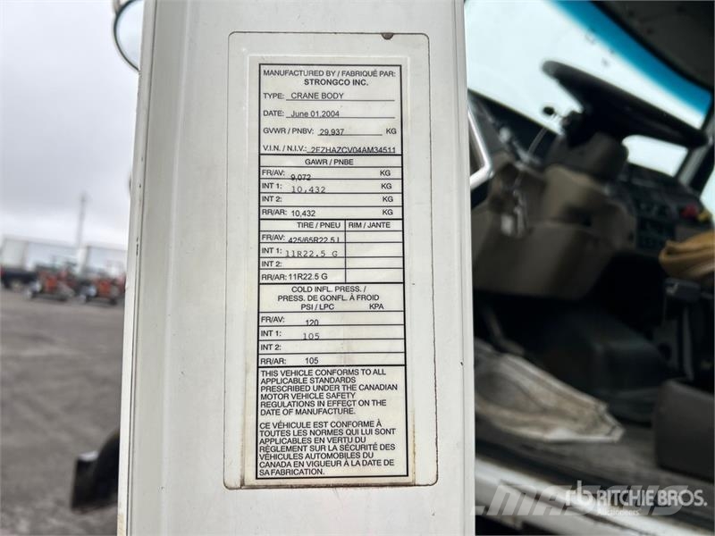 Sterling 900A 52000 lb Straight Boom on Sterling LT9500 6x4 Automobiliniai kranai