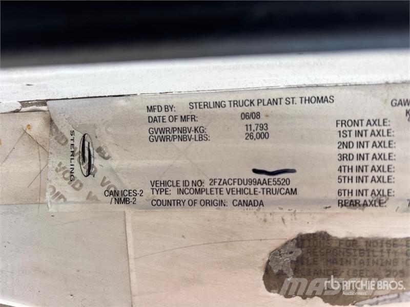 Sterling Actera 4x2 Van Truck Tovornjaki zabojniki
