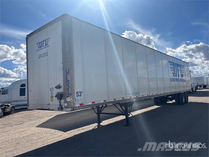 Stoughton 53 ft T/A Van Trailer Rimorchi cassonati