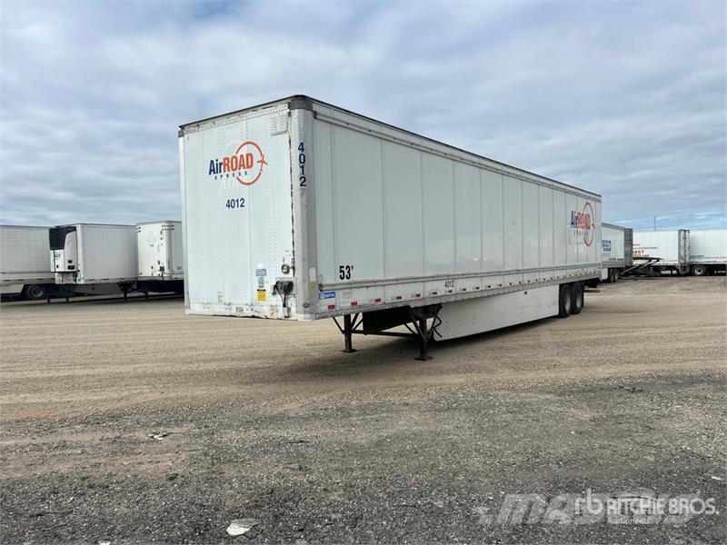 Stoughton 53 ft T/A Van Trailer Fast kasse