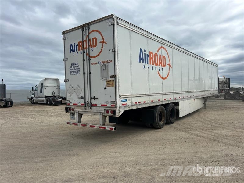 Stoughton 53 ft T/A Van Trailer Fast kasse