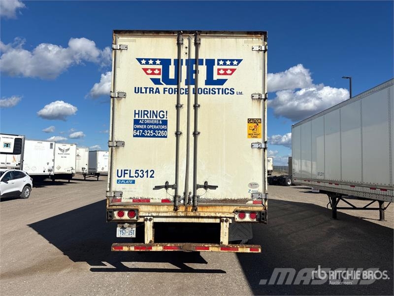 Stoughton 53 ft T/A Van Trailer Rimorchi cassonati
