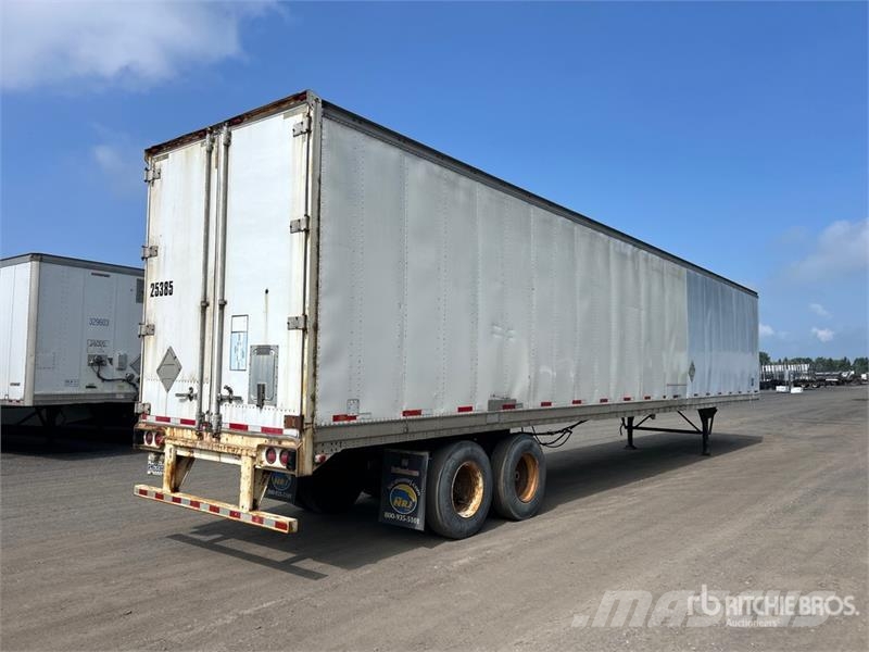 Stoughton 53 ft x 102 in T/A Van Trailer Gesloten opbouw trailers