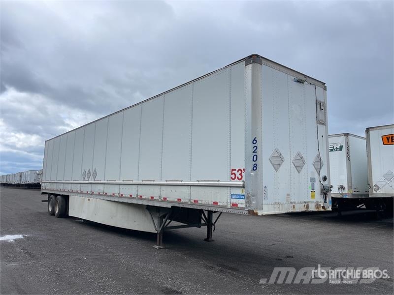 Stoughton 53 ft x 102 in T/A Van Trailer Dobozos pótkocsik