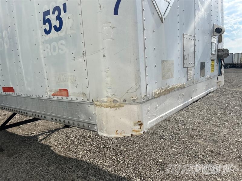 Stoughton 53 ft x 102 in Tri/A Van Trailer Dobozos pótkocsik
