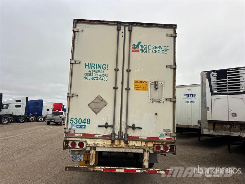 Stoughton 53 ft x 102 in T/A Van Trailer Box body trailers
