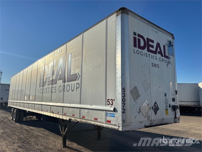 Stoughton 53 ft x 102 in T/A Van Trailer Skappåbygg