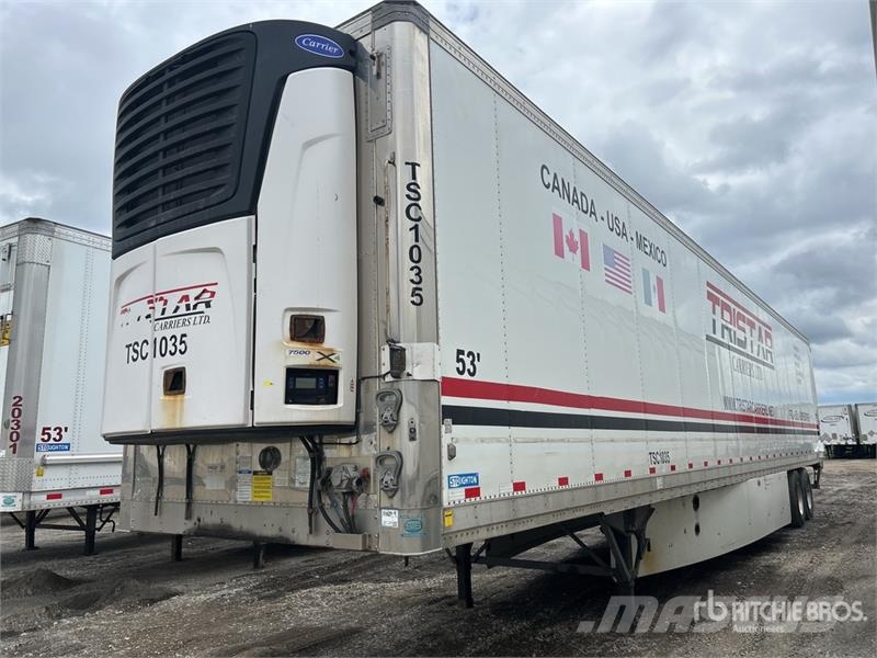 Stoughton 53 ft x 102 in T/A Refrigerated Trailer (Inoperabl Frysetrailer Semi