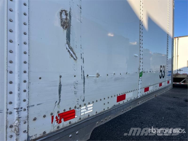 Stoughton 53 ft x 102 in T/A Van Trailer Skappåbygg