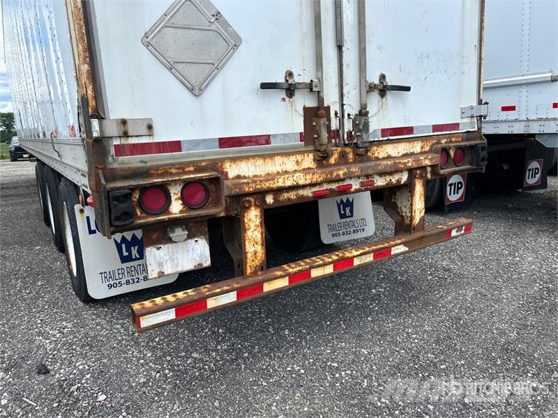 Stoughton 53 ft x 102 in Tri/A Van Trailer Dobozos pótkocsik