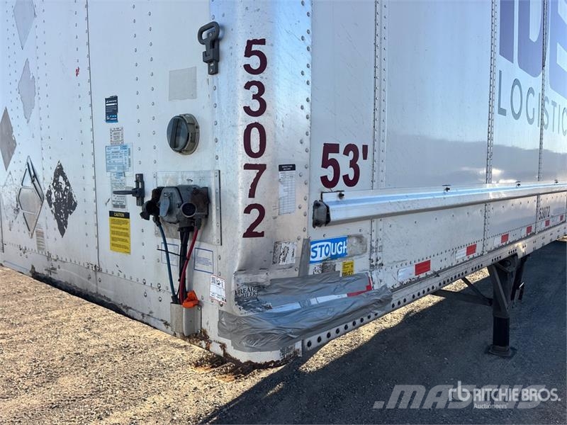 Stoughton 53 ft x 102 in T/A Van Trailer Skappåbygg