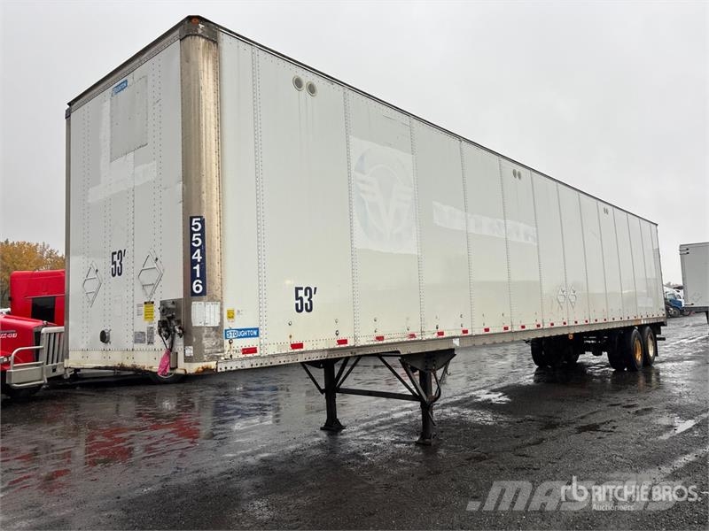 Stoughton 53 ft x 102 in T/A Van Trailer Van Body Trailers