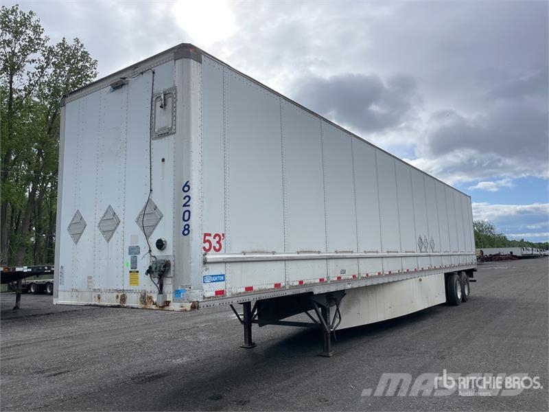 Stoughton 53 ft x 102 in T/A Van Trailer Dobozos pótkocsik