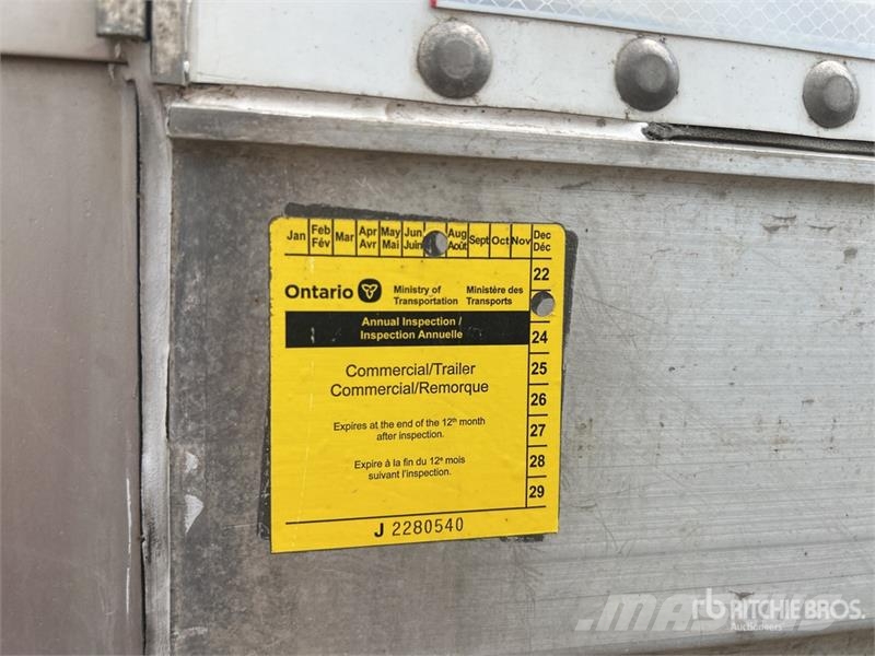 Stoughton 53 ft x 102 in T/A Refrigerated Trailer (Inoperabl Frysetrailer Semi