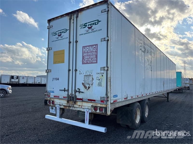 Stoughton 53 ft x 102 in T/A Van Trailer Furgoonhaagised