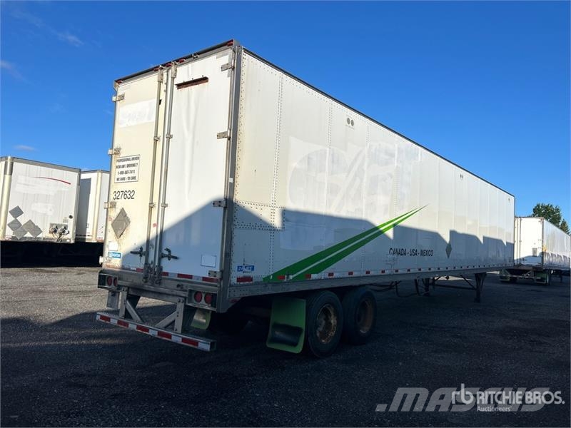 Stoughton 53 ft x 102 in T/A Van Trailer Skappåbygg