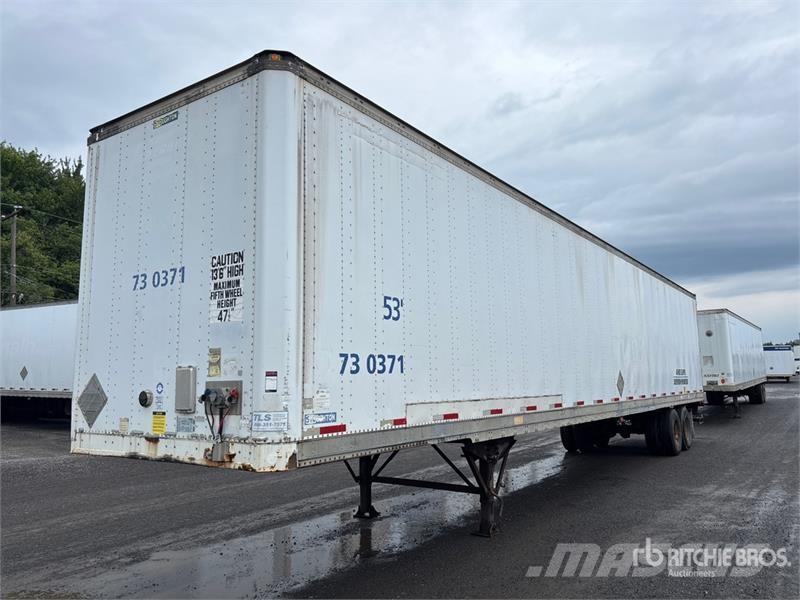 Stoughton 53 ft x 102 in T/A Van Trailer Prikolice zabojniki