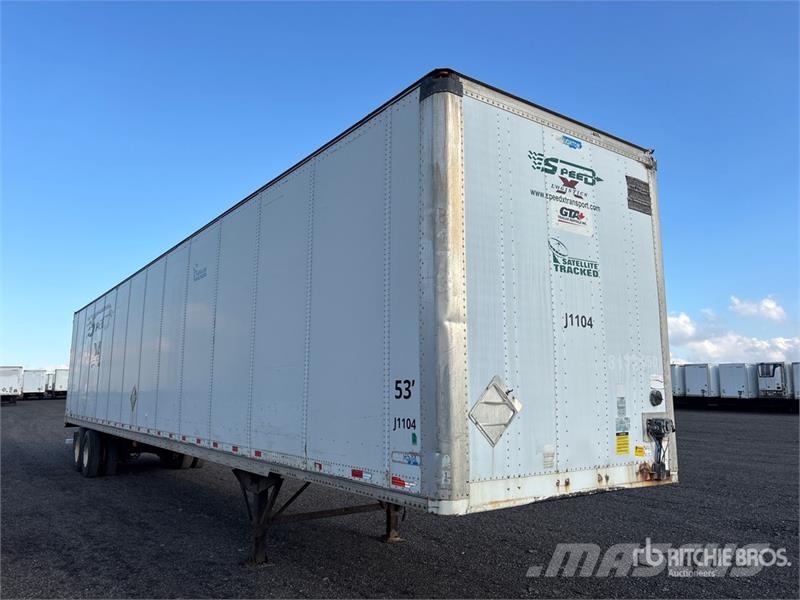 Stoughton 53 ft x 102 in T/A Van Trailer Furgoonhaagised