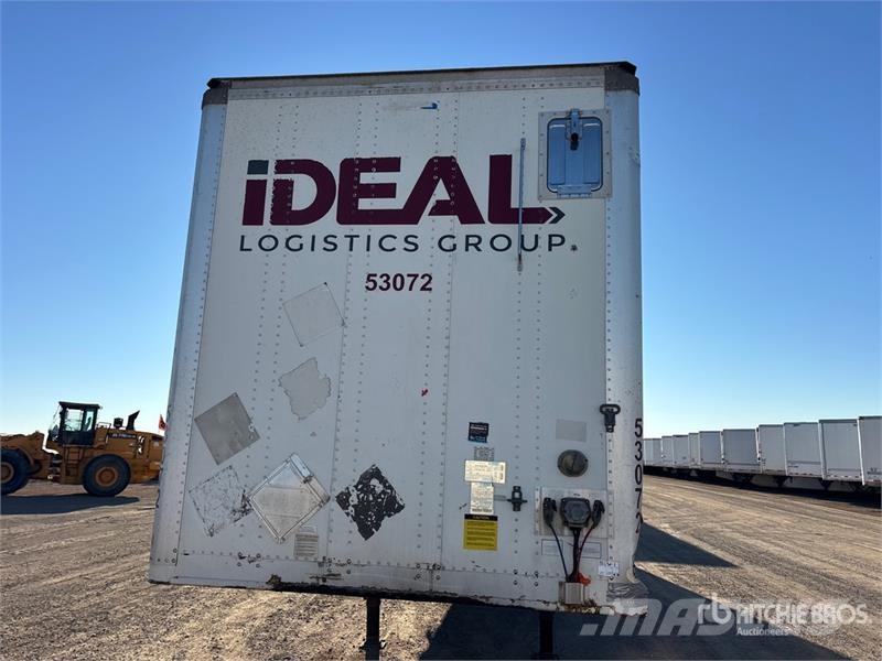 Stoughton 53 ft x 102 in T/A Van Trailer Skappåbygg