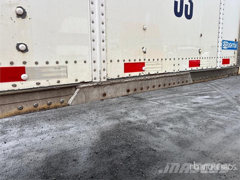 Stoughton 53 ft x 102 in T/A Van Trailer Van Body Trailers