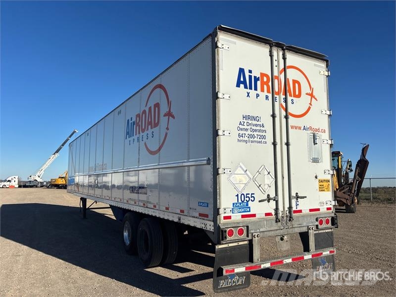 Stoughton 53 ft x 102 in T/A Van Trailer Rimorchi cassonati