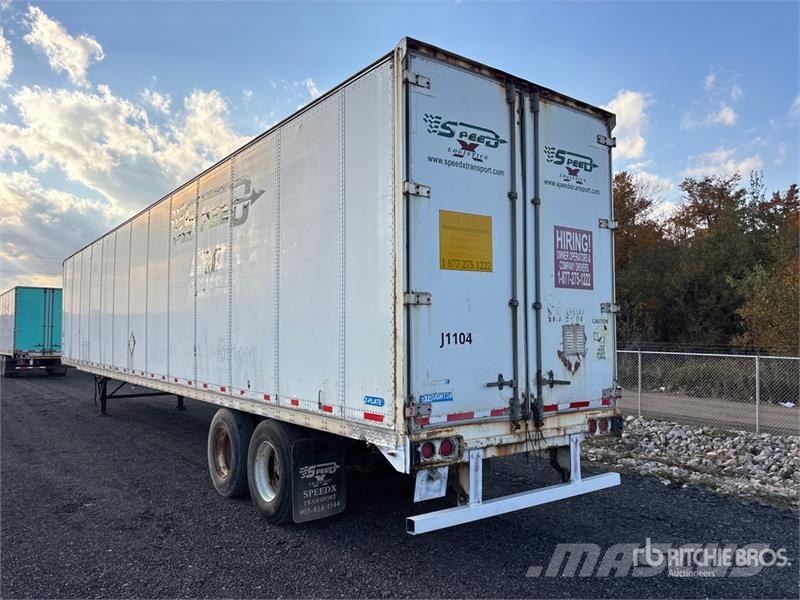 Stoughton 53 ft x 102 in T/A Van Trailer Furgoonhaagised