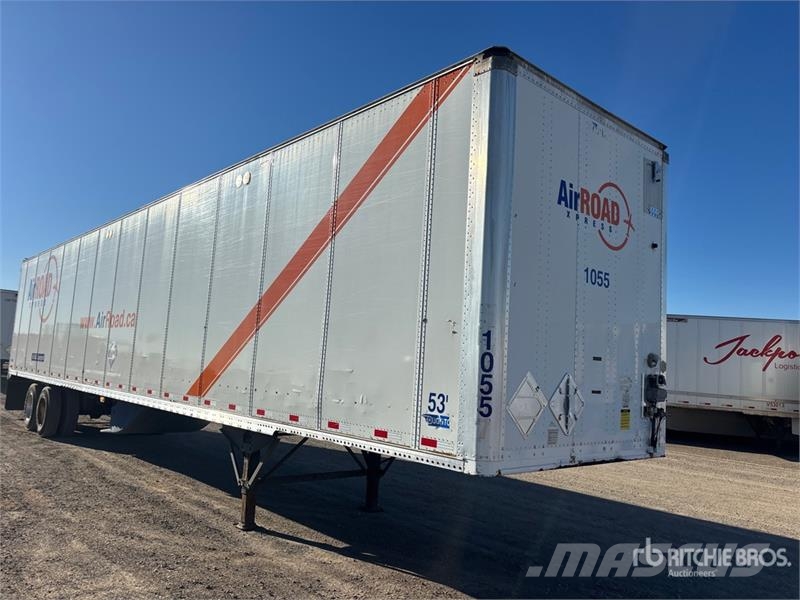 Stoughton 53 ft x 102 in T/A Van Trailer Rimorchi cassonati