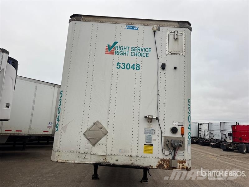 Stoughton 53 ft x 102 in T/A Van Trailer Box body trailers