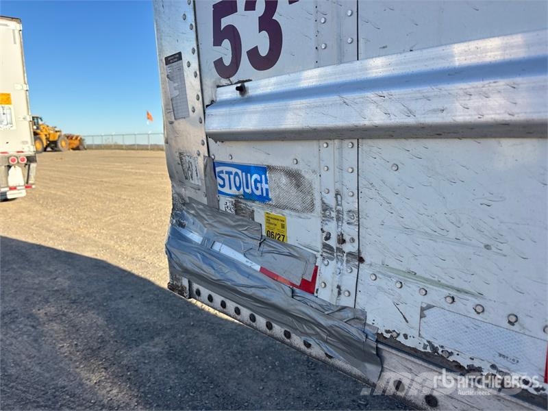 Stoughton 53 ft x 102 in T/A Van Trailer Skappåbygg