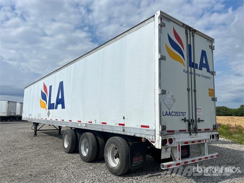 Stoughton 53 ft x 102 in Tri/A Van Trailer Dobozos pótkocsik