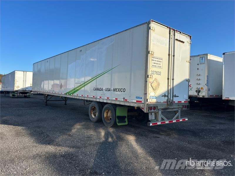 Stoughton 53 ft x 102 in T/A Van Trailer Skappåbygg