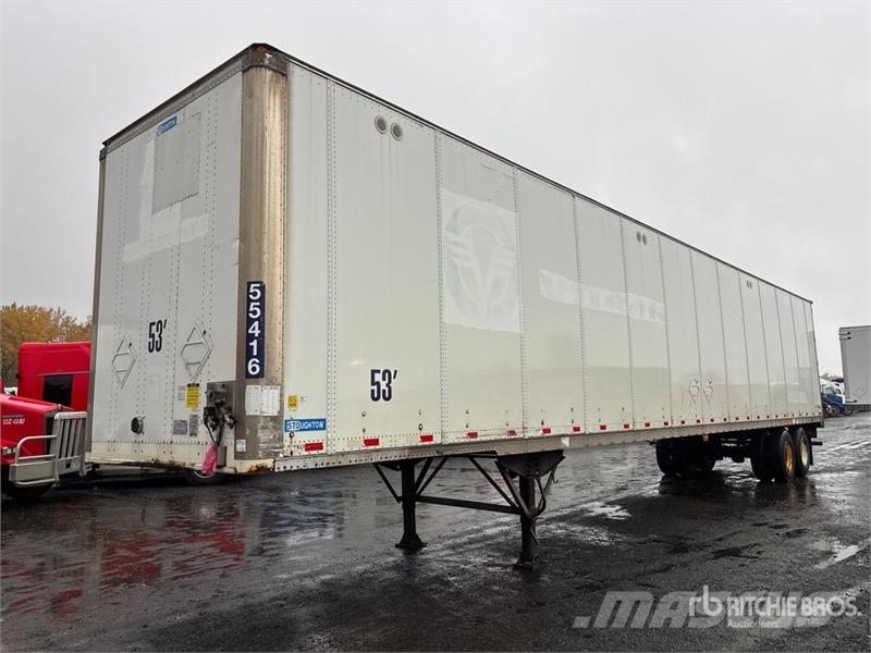 Stoughton 53 ft x 102 in T/A Van Trailer Van Body Trailers