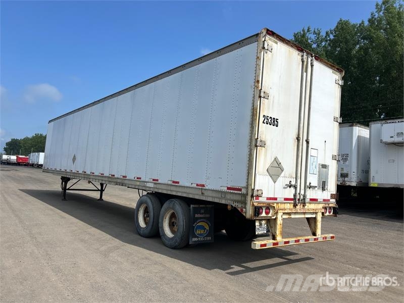 Stoughton 53 ft x 102 in T/A Van Trailer Gesloten opbouw trailers