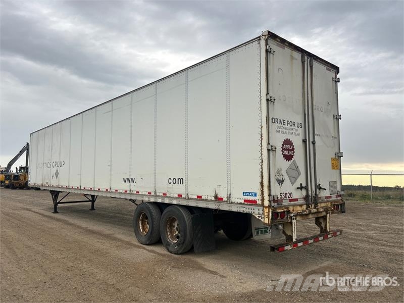 Stoughton ZGPVW-535T-S-C-AR 53 ft x 102 in T/A Van Trailer Przyczepy ze skrzynią zamkniętą