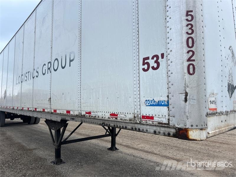 Stoughton ZGPVW-535T-S-C-AR 53 ft x 102 in T/A Van Trailer Przyczepy ze skrzynią zamkniętą