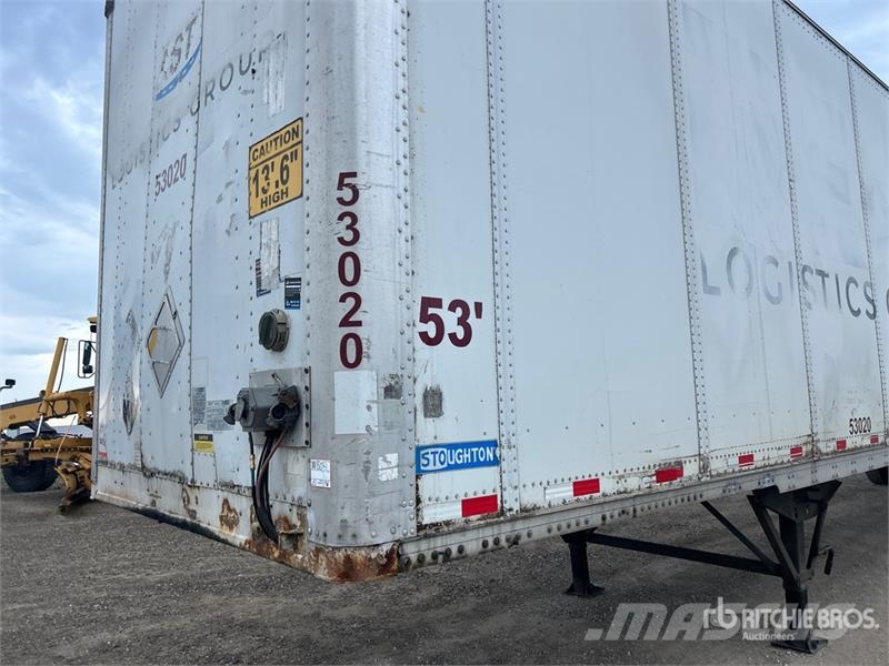 Stoughton ZGPVW-535T-S-C-AR 53 ft x 102 in T/A Van Trailer Przyczepy ze skrzynią zamkniętą