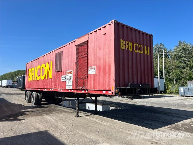 Strick 40 ft x 8 ft Portable T/A Mobile Office Építőipar - Egyebek