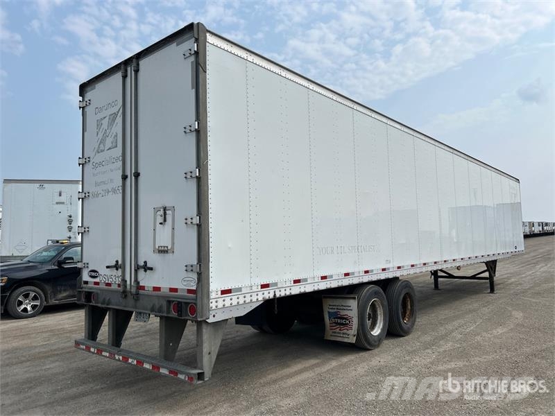 Strick 53 ft x 102 in T/A Van Trailer Dobozos pótkocsik