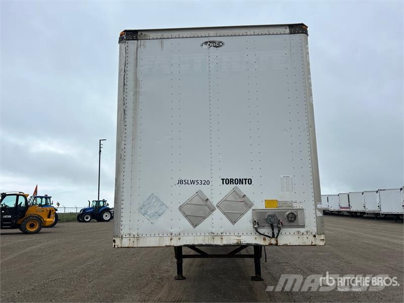 Strick 53 ft x 102 in T/A Van Trailer Gesloten opbouw trailers