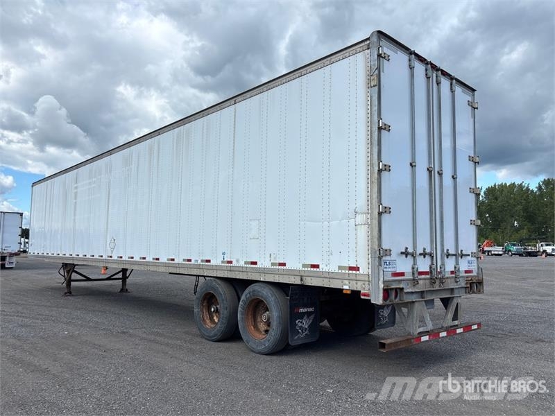 Strick 53 ft x 102 in T/A Van Trailer Gesloten opbouw trailers