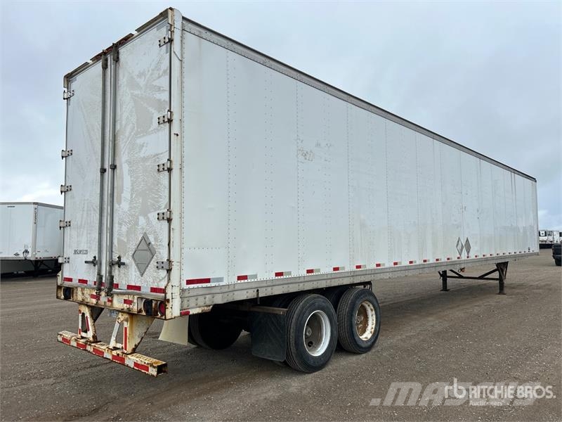 Strick 53 ft x 102 in T/A Van Trailer Gesloten opbouw trailers