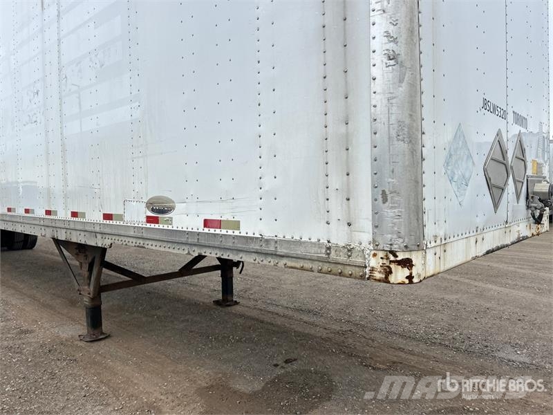 Strick 53 ft x 102 in T/A Van Trailer Gesloten opbouw trailers