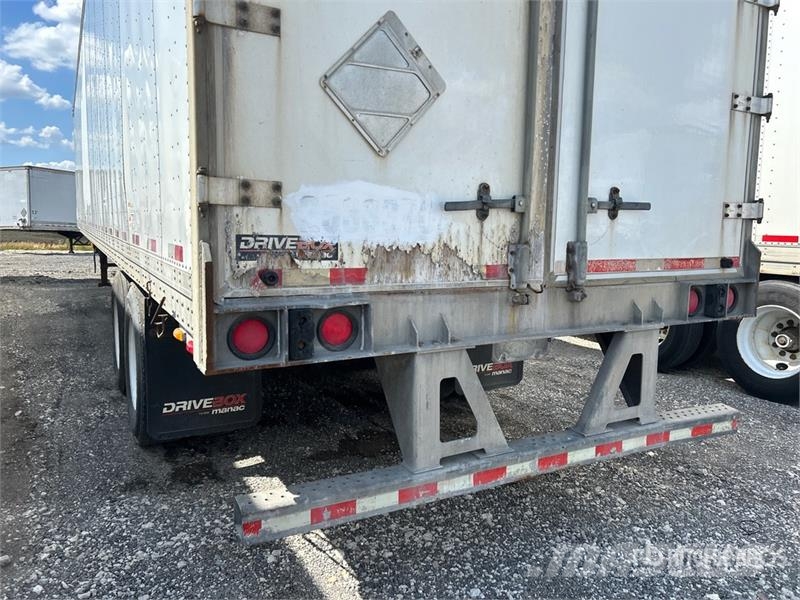 Strick 53 ft x 102 in T/A Van Trailer Gesloten opbouw trailers
