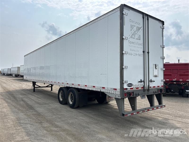 Strick 53 ft x 102 in T/A Van Trailer Dobozos pótkocsik