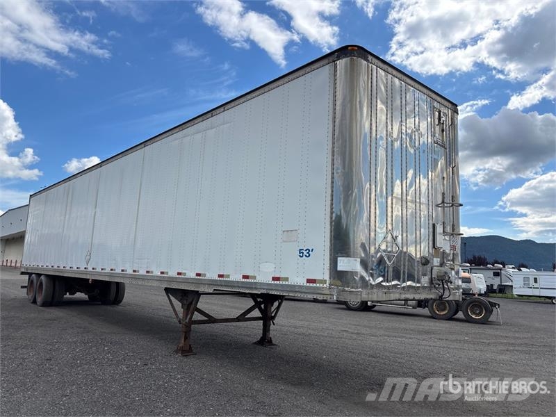 Strick 53 ft x 102 in T/A Van Trailer Gesloten opbouw trailers