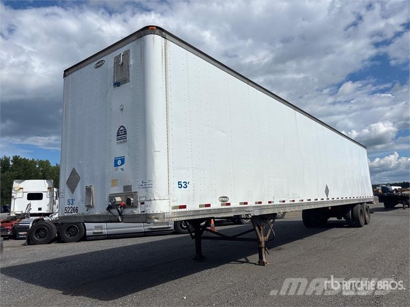 Strick 53 ft x 102 in T/A Van Trailer مقطورات ذات هيكل صندوقي
