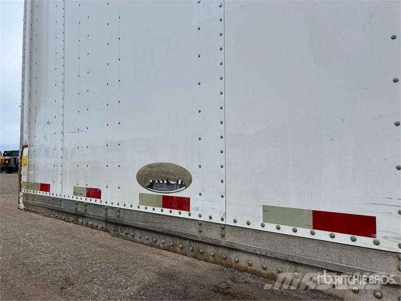 Strick 53 ft x 102 in T/A Van Trailer Gesloten opbouw trailers